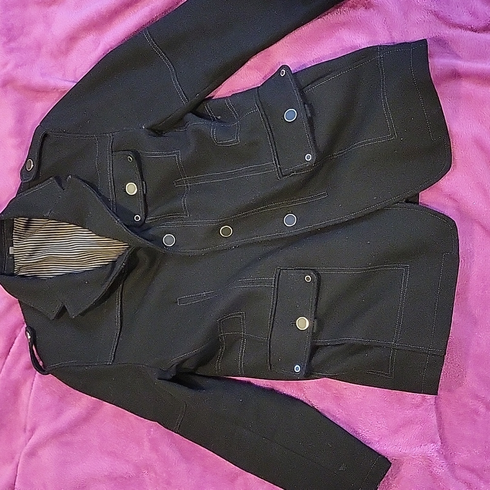 Successo Uomo by Phita Black Mens Jacket size 40/M NWT